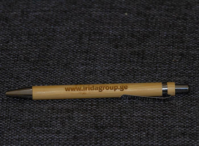 ბამბუკის კალამი ლაზერული გრავირებით